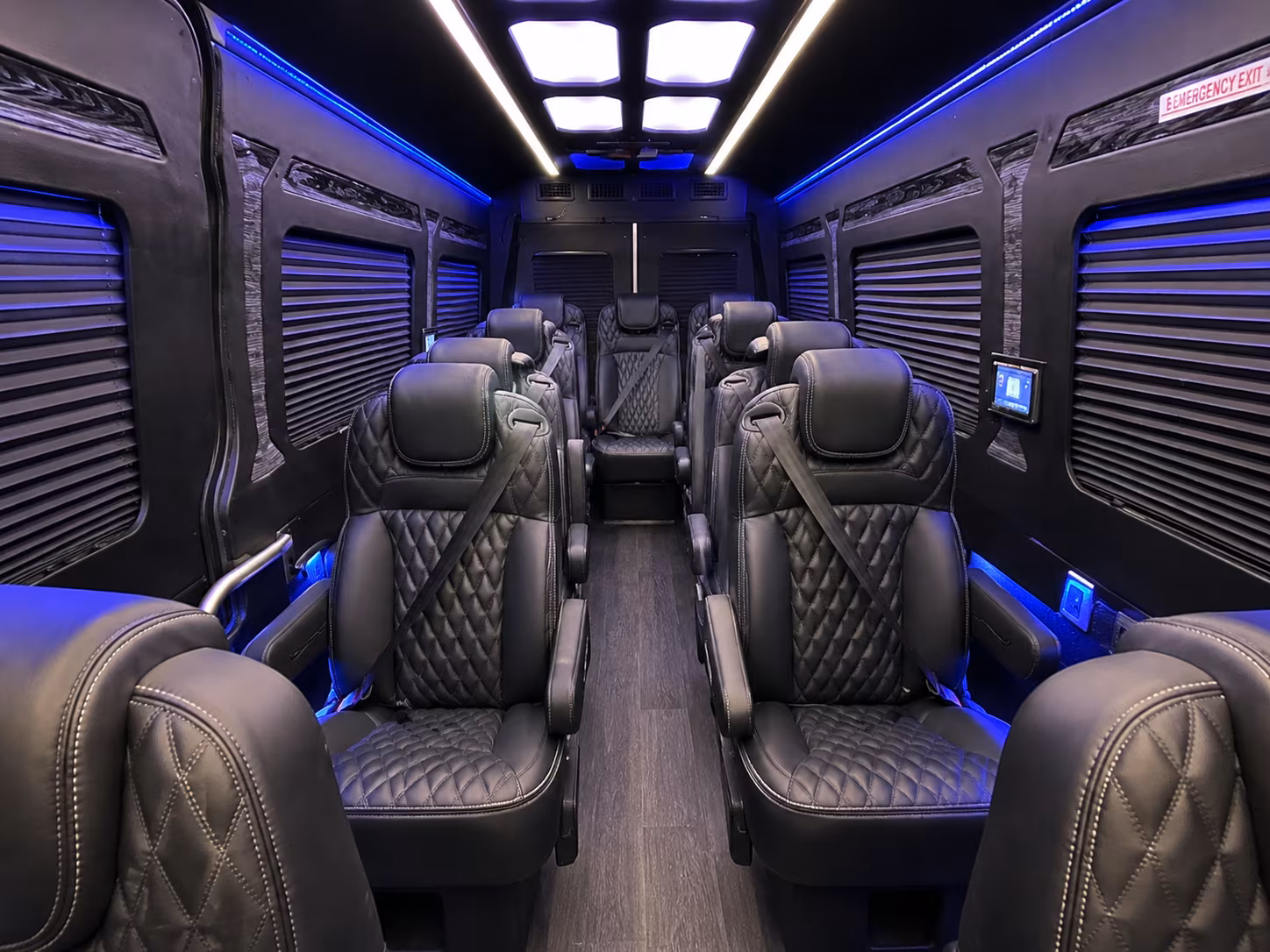 alameda airport transportation onboard seating