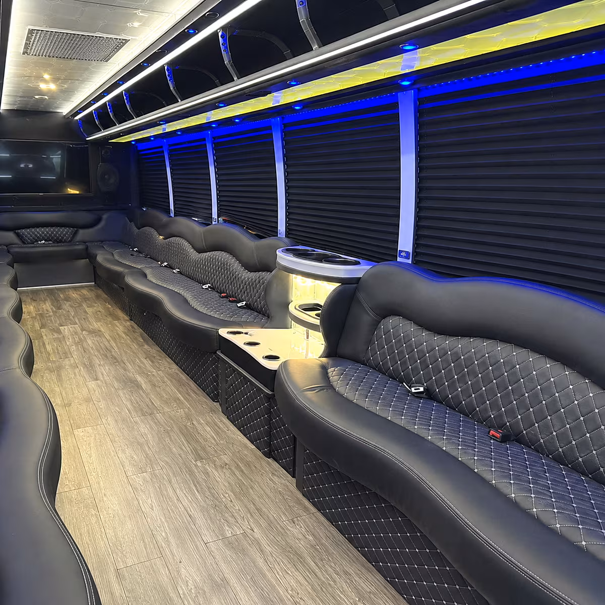 alameda party bus rentals inside